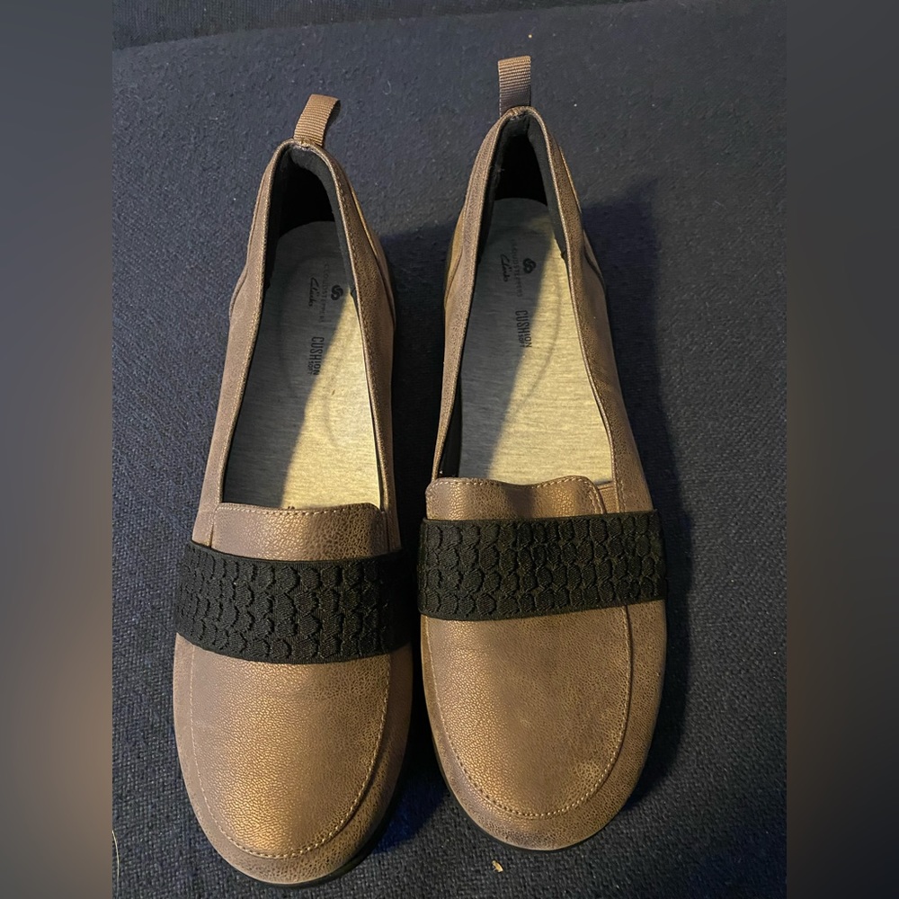Clark’s Cloudstepper Loafers. Slip ons.  Cushion soft. Size 11. Great shape.